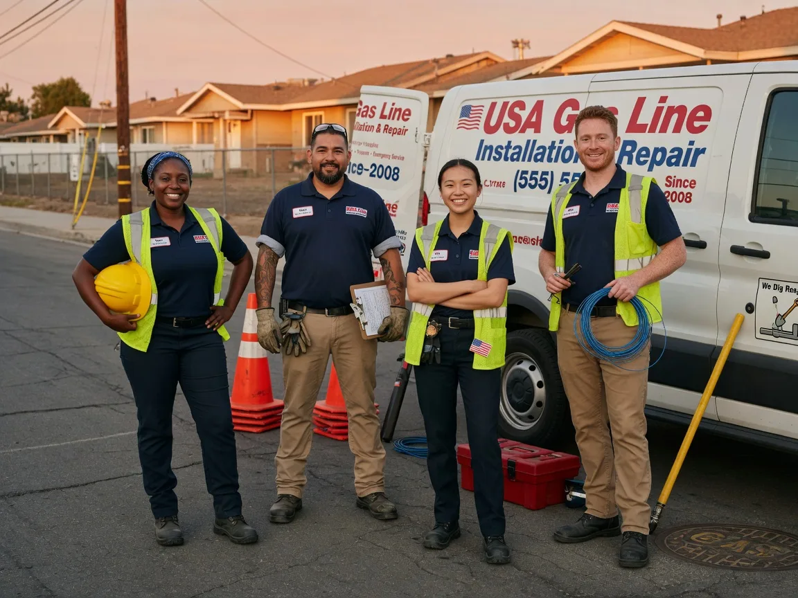 Gas Line Installation company in Pittsboro, MS